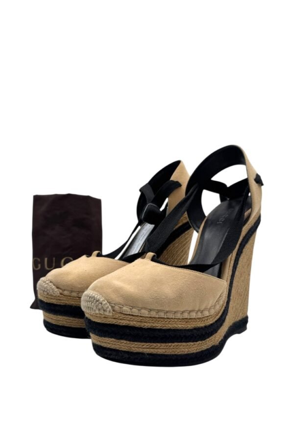 GUCCI - WEDGE SLIPPERS